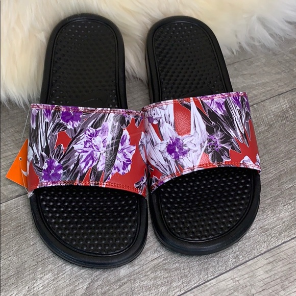 Nike | Shoes | Wmns Benassi Jdi Print | Poshmark